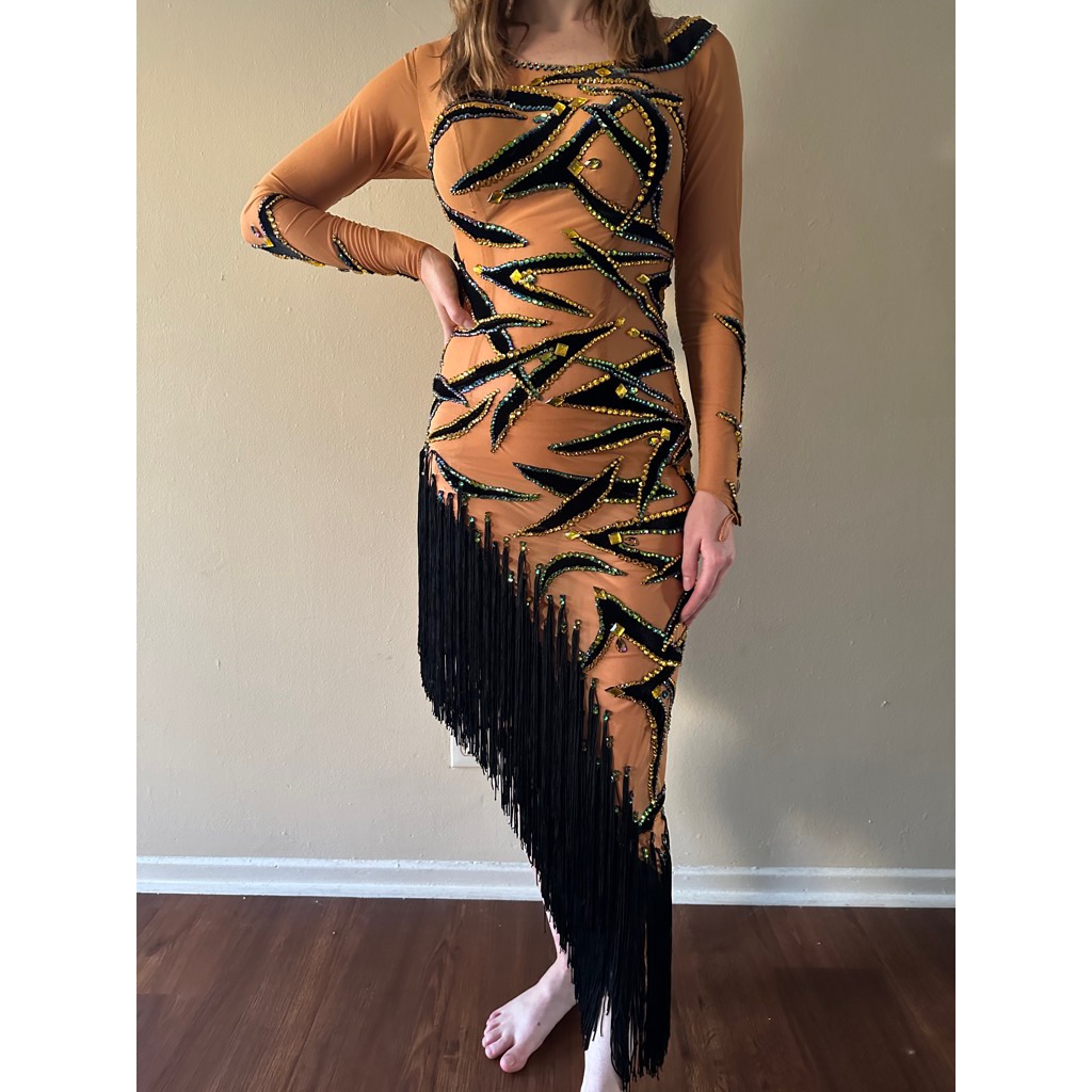 Artistry In Motion By Julia Gorchakova Ballroom Latin Competition Dance Dress